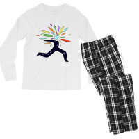 Falling Star Men's Long Sleeve Pajama Set | Artistshot