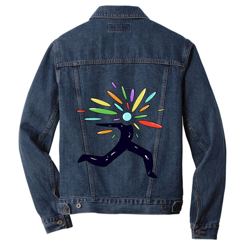 Falling Star Men Denim Jacket by JOHNCOLLIER | Artistshot