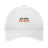 She Likes My Spark Premium Scoop Adjustable Cap | Artistshot