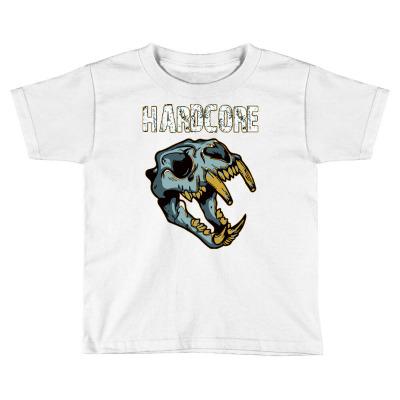 Hardcore T Shirt Toddler T-shirt Designed By Bluebubble