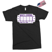 Novel Loading Progress Bar Tracker Purple Exclusive T-shirt | Artistshot