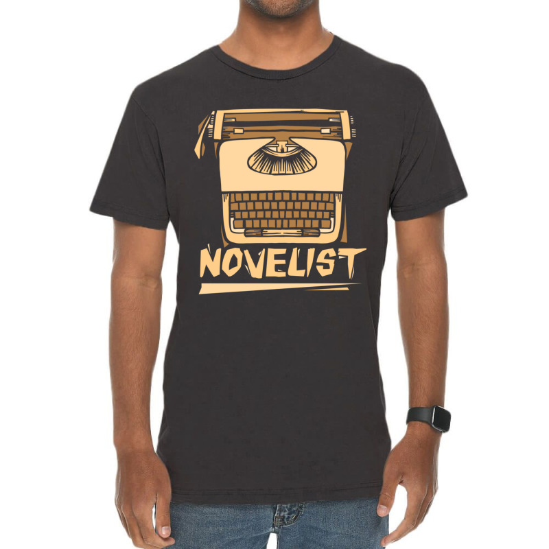 Novelist Job Novel Writer Author Vintage T-Shirt by DemetriusWatkinsSr | Artistshot