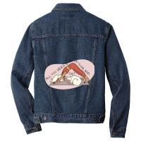 Cat And Dog Naptime Is My Happy Hour Men Denim Jacket | Artistshot