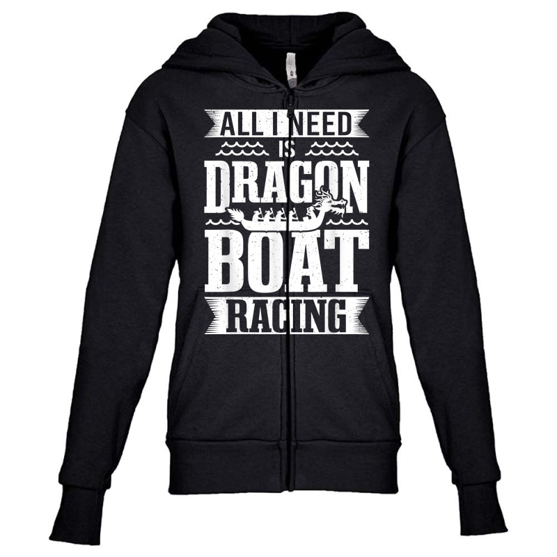 Chinese Boat Racing Dragonboat & Dragon Boat Racing T Shirt Youth Zipper Hoodie | Artistshot