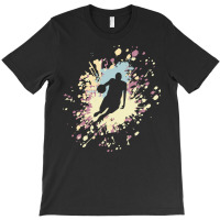 Basketball Paint Splash T  Shirt Basketball Point Guard Color Splash T T-shirt | Artistshot