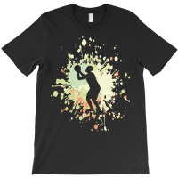 Basketball Paint Splash T  Shirt Basketball Ready To Score Color Splas T-shirt | Artistshot