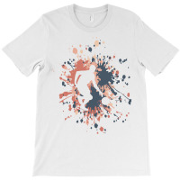 Basketball Paint Splash T  Shirt Basketball Player Color Splash T  Shi T-shirt | Artistshot