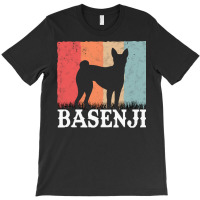 Basenji T  Shirt Basenji Retro Congo Terrier Vintage T  Shirt (1) T-shirt | Artistshot