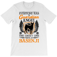 Basenji T  Shirt Basenji Moon Guardian Angel T  Shirt (4) T-shirt | Artistshot