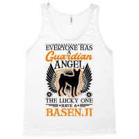 Basenji T  Shirt Basenji Moon Guardian Angel T  Shirt (4) Tank Top | Artistshot