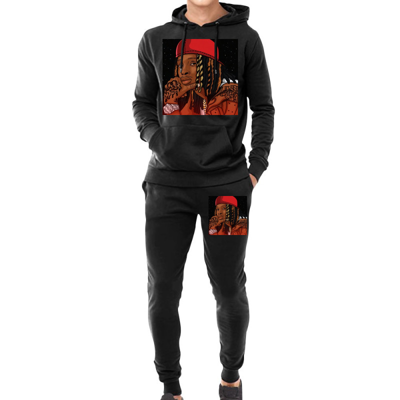 Cartoon Happy Von Hoodie & Jogger Set | Artistshot