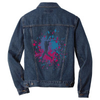 Baseball Paint Splash T  Shirt Baseball Player Hitter Color Splash T Men Denim Jacket | Artistshot