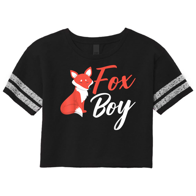 Animal Lover Foxes Kids Fox Boy T Shirt Scorecard Crop Tee by silviabzp | Artistshot