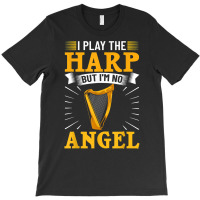 Orchestral Music Plucked String Instrument Harp Player T Shirt T-shirt | Artistshot