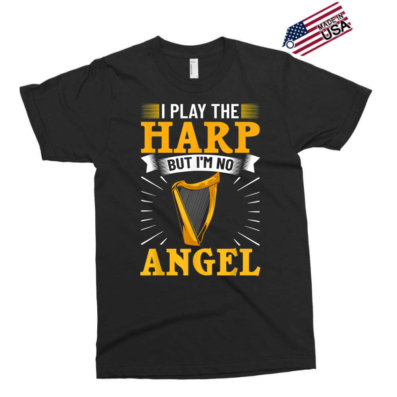 Orchestral Music Plucked String Instrument Harp Player T Shirt Exclusive T-shirt | Artistshot