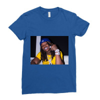 Smile Yellow Kingvon Ladies Fitted T-shirt | Artistshot