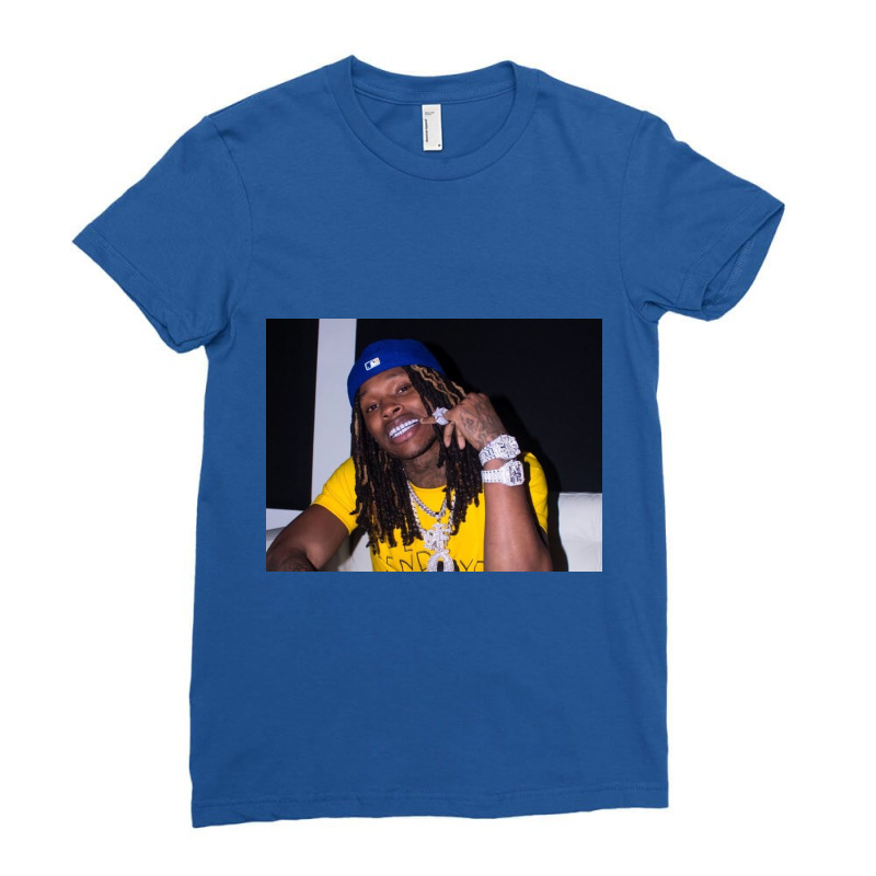 Smile Yellow Kingvon Ladies Fitted T-Shirt by StevenJRios | Artistshot