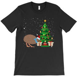 kiwi bird christmas for dark T-Shirt | Artistshot