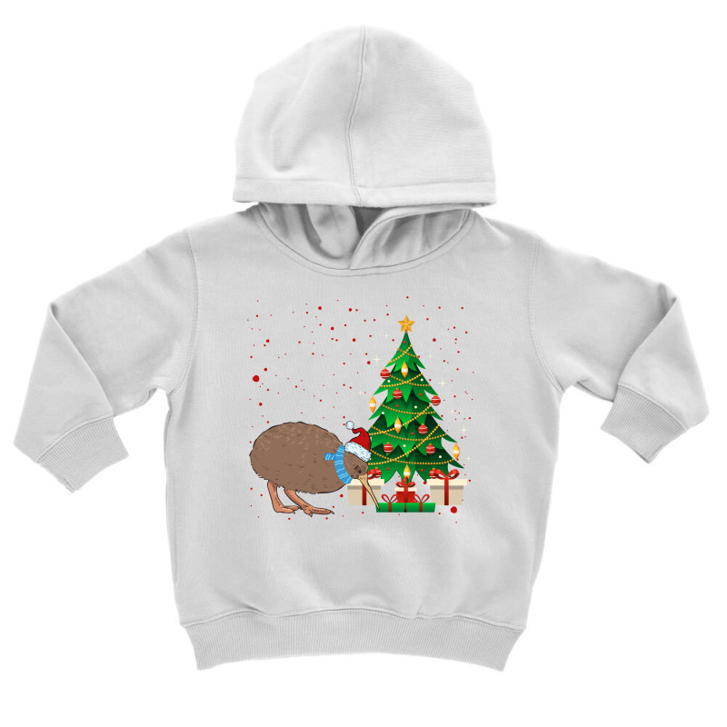 Kiwi Bird Christmas For Light Toddler Hoodie | Artistshot