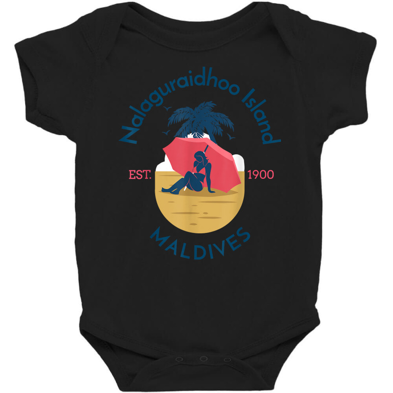 Nalaguraidhoo Island Maldives T Shirt Baby Bodysuit | Artistshot