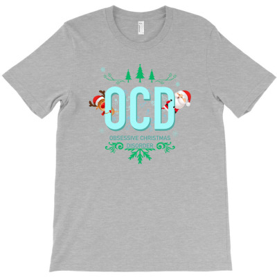 Obsessive Christmas Disorder For Light T-shirt Designed By Zeynep Utlu