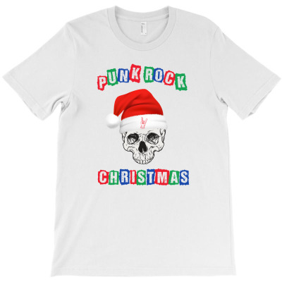 Punk Rock Christmas For Light T-shirt Designed By Zeynep Utlu