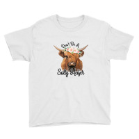 Don't Be A Salty Heifer Cows Lover Gift Vintage Farmer Youth Tee | Artistshot