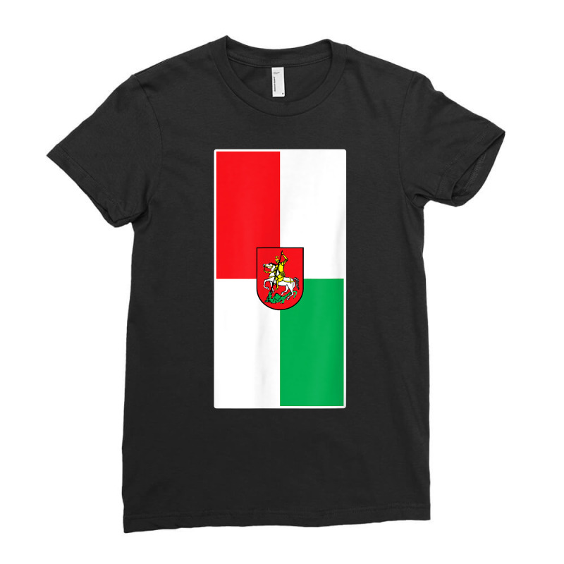 Šentjur Flag National Pride Gift Souvenir T Shirt Ladies Fitted T-Shirt by enaqr0esch | Artistshot