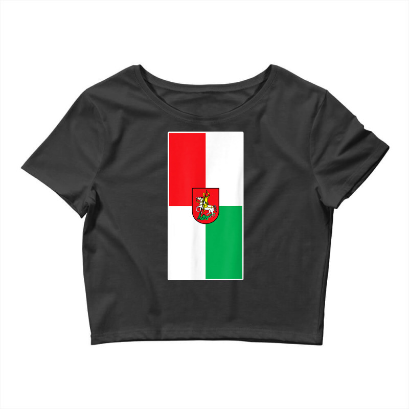 Šentjur Flag National Pride Gift Souvenir T Shirt Crop Top by enaqr0esch | Artistshot