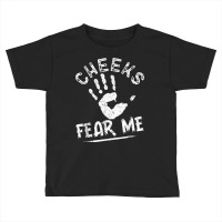 Slap Fight, Cheeks Fear Me, Vintage Slap Fighting T Shirt Toddler T-shirt | Artistshot