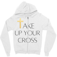 Take Up Your Cross Mens & Womens Bible Topic T Shirt Zipper Hoodie | Artistshot