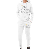 Take Up Your Cross Mens & Womens Bible Topic T Shirt Hoodie & Jogger Set | Artistshot