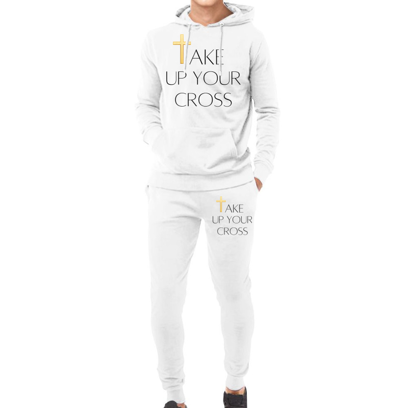 Take Up Your Cross Mens & Womens Bible Topic T Shirt Hoodie & Jogger set by beckiguralk28 | Artistshot