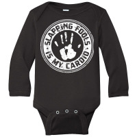 Slap Fight, Slapping Fools, Vintage Slap Fighting T Shirt Long Sleeve Baby Bodysuit | Artistshot