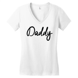daddy Women's V-Neck T-Shirt | Artistshot