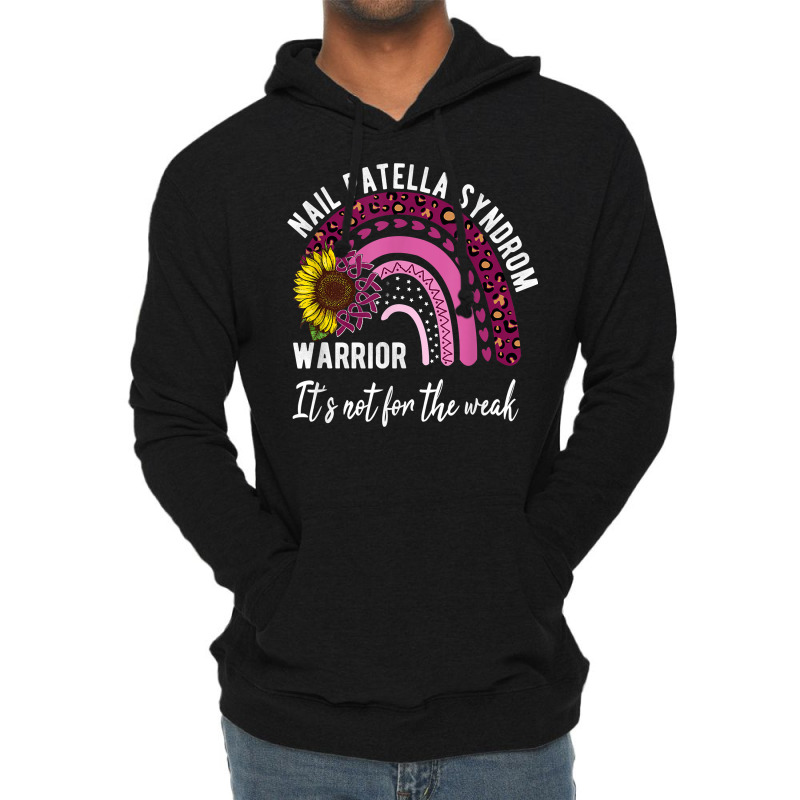 Nail Patella Syndrom Tee Sunflower Rainbow Awareness Apparel T Shirt Lightweight Hoodie | Artistshot