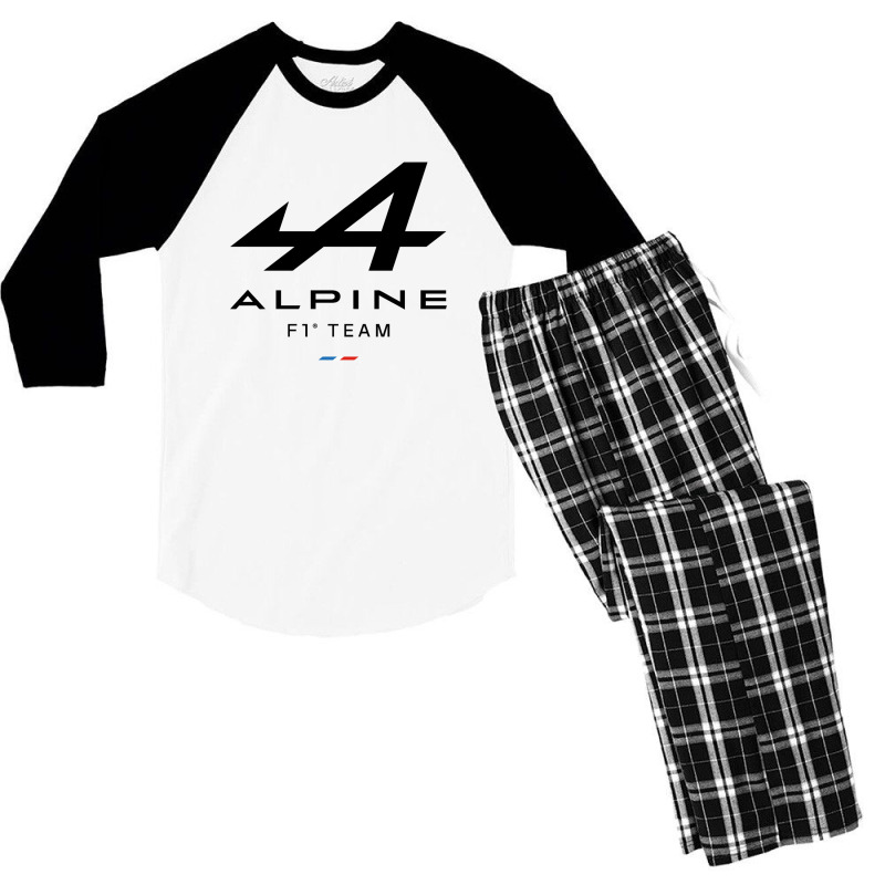 Alpine F1 Team Men's 3/4 Sleeve Pajama Set | Artistshot