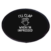 Clap Impressed Oval Patch | Artistshot