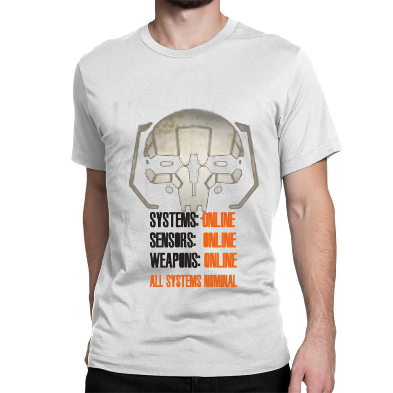 Mechwarrior All Systems Nominal Classic T-shirt by CHRISTINAROGNSVOOG | Artistshot