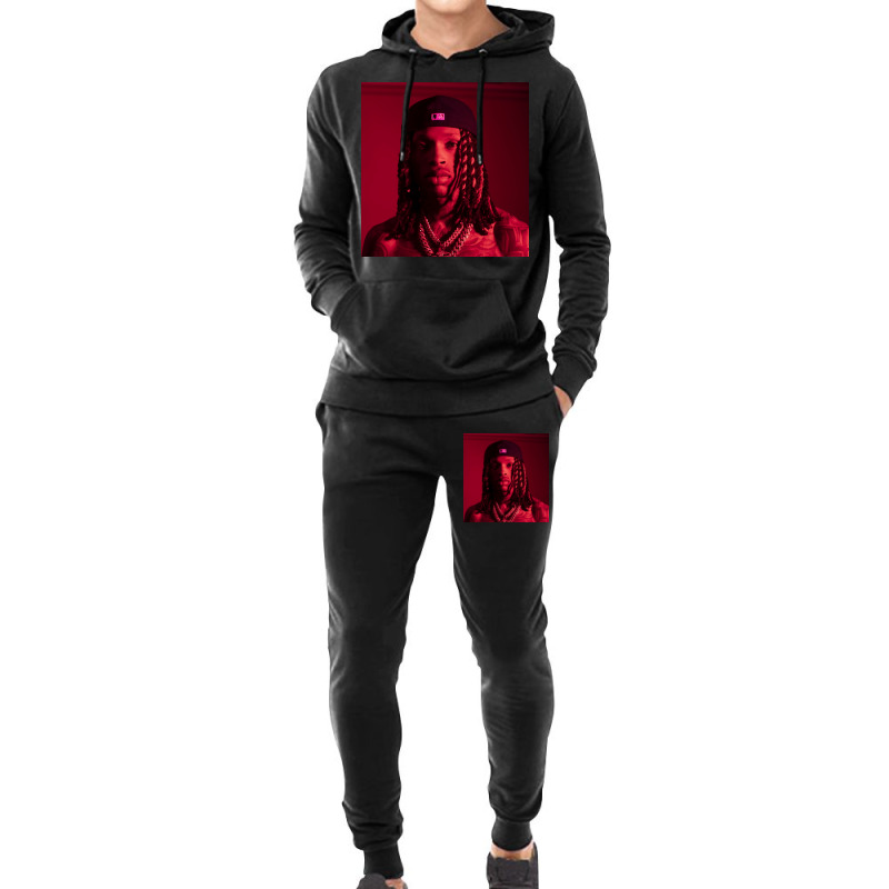 Red Kingvon Hoodie & Jogger Set | Artistshot