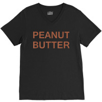 Peanut Butter V-neck Tee | Artistshot