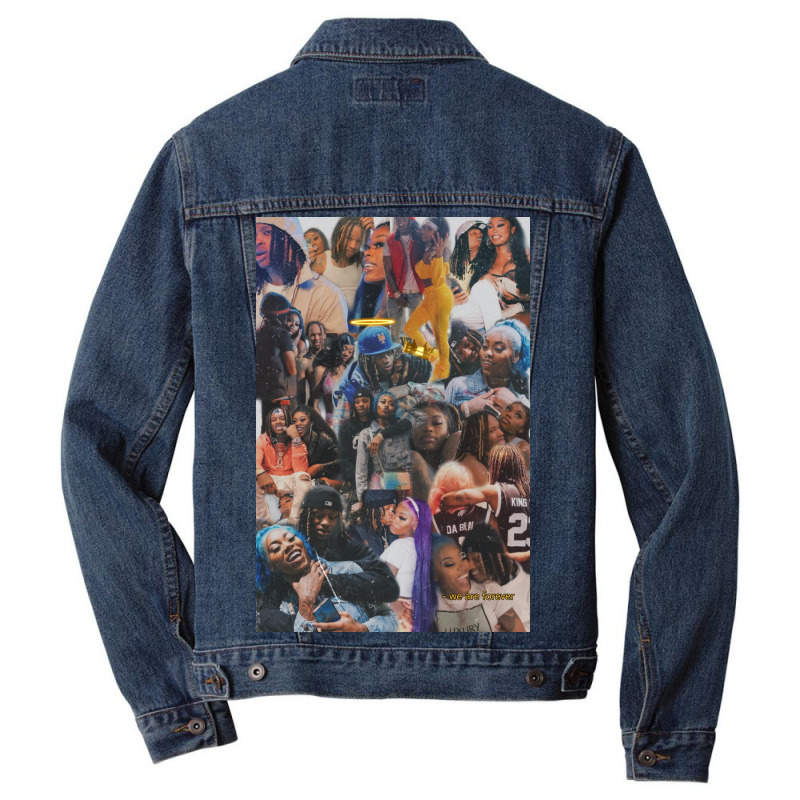 Kiingvon Awesome Men Denim Jacket | Artistshot