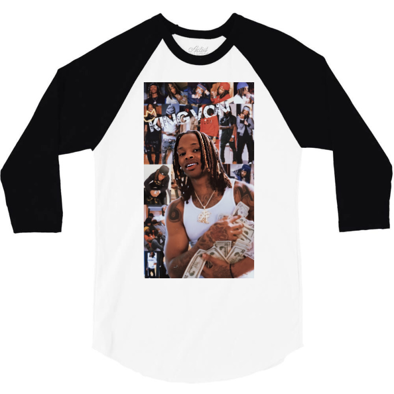 Awesome Kingvon Singer 3/4 Sleeve Shirt | Artistshot