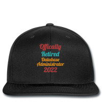 Database Administrator Official Retired 2022 Funny Premium Printed Hat | Artistshot