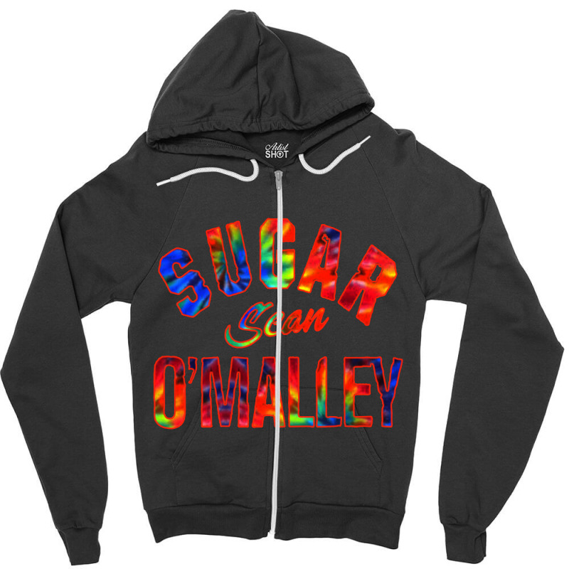 Tiedye Sean O’malley Sugar Wecome To The Suga Show Zipper Hoodie by Ableh Store | Artistshot