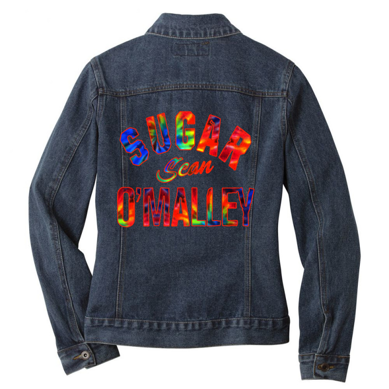 Tiedye Sean O’malley Sugar Wecome To The Suga Show Ladies Denim Jacket by Ableh Store | Artistshot