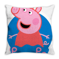 Peppa Pig Throw Pillow | Artistshot