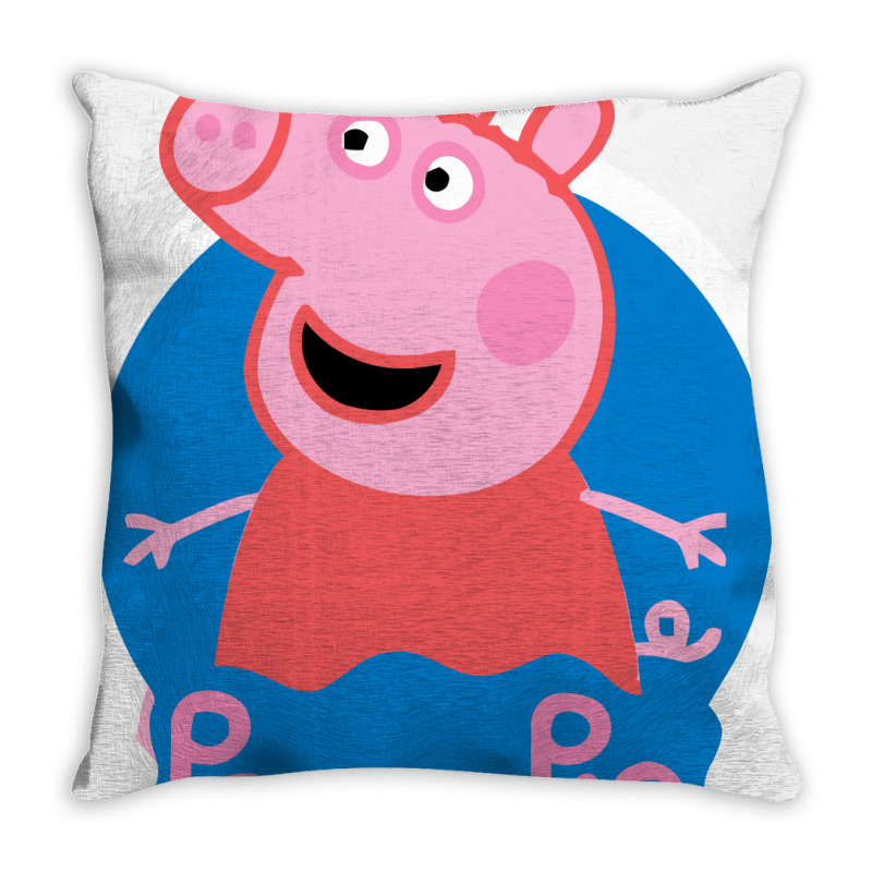 Peppa Pig Throw Pillow by Dejavu77 | Artistshot