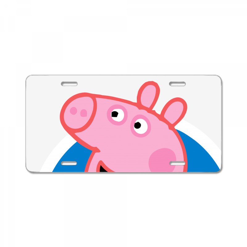 Peppa Pig License Plate by Dejavu77 | Artistshot