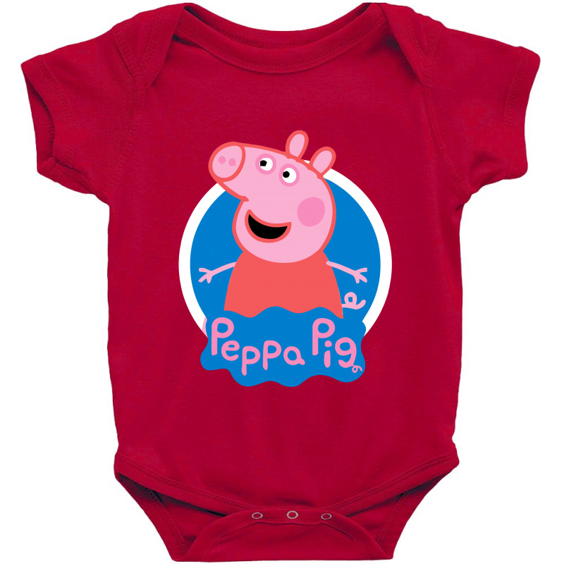 Peppa Pig Baby Bodysuit by Dejavu77 | Artistshot